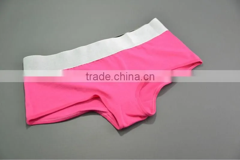Professional OEM custom LOGO the best underwear Calcinhas/shorts/female boxer briefs/girl