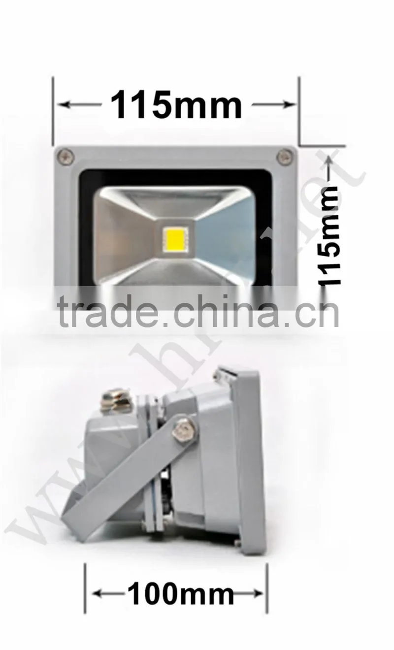 10W COB flood light led with CE Approval 120 degree beam angle