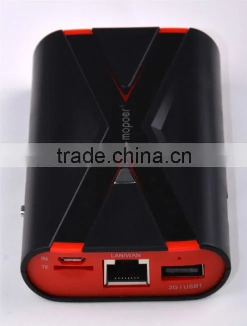 Smart WIFI Router Power Banks with100% real capacity 7800mAh