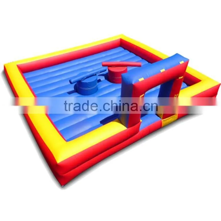 New designed hot sell gladiator inflatable jousting arena,gladiator joust