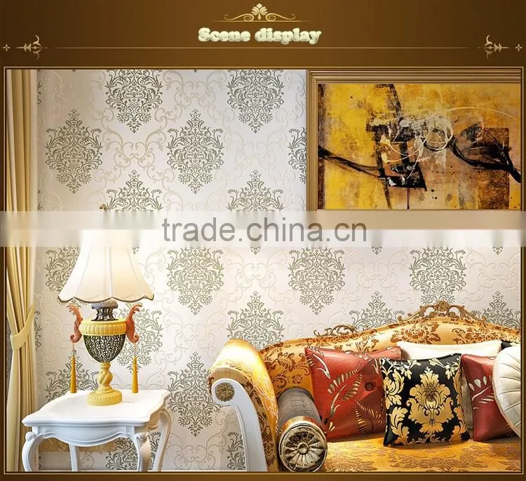 wall design classic decorating european floral wallpaper