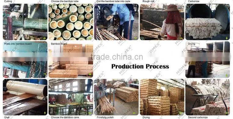 Bamboo Rolling Pin for Baking Dough Homex-BSCI Factory