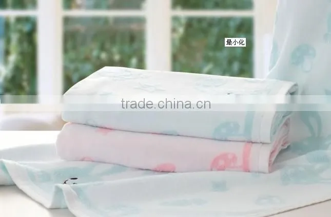 Wholesale 100% cotton yarn dyed jacquard elegant face towels