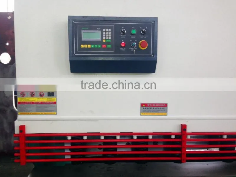 QC12K/Y CNC Hydraulic Shearing Machine with good price