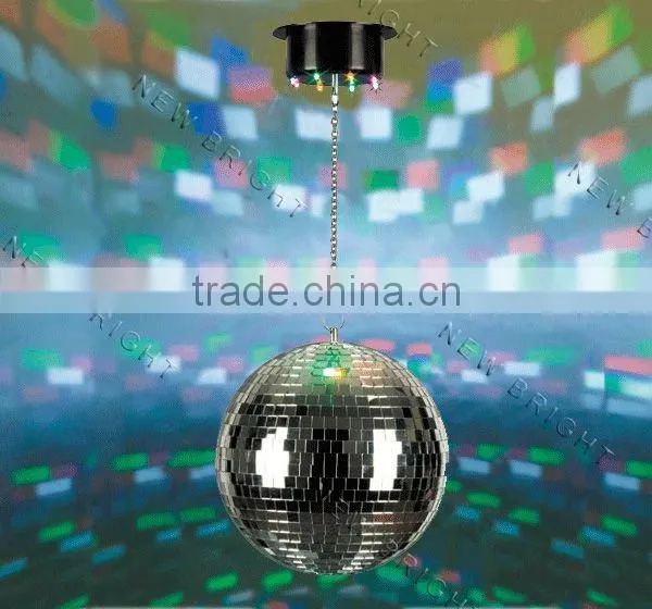 disco Mirror ball + LED AC motor