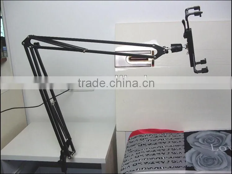 New gadgets 2015 for i pad stand Portable Flexible holder stands for i pad stand in bed/table for IPAD Motorola Lenovo PA