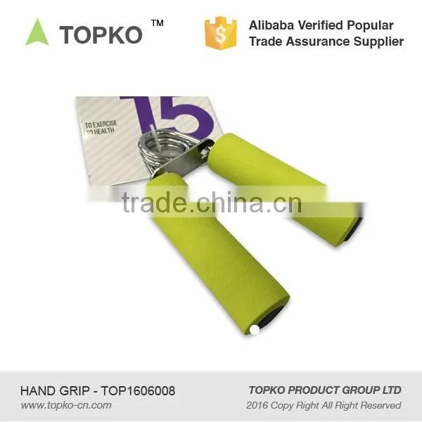 TOPKO adjustable crossfit hand grips for gymnastic hand gripper with colorful foam
