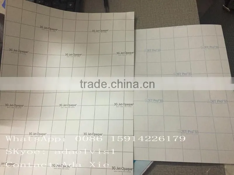 3G jet light heat transfer paper