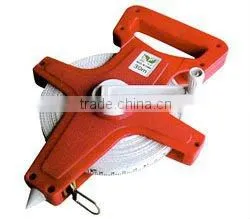 50m long distance reel measuring tape high precision bulk wholesales pvc fiberglass measurement tools