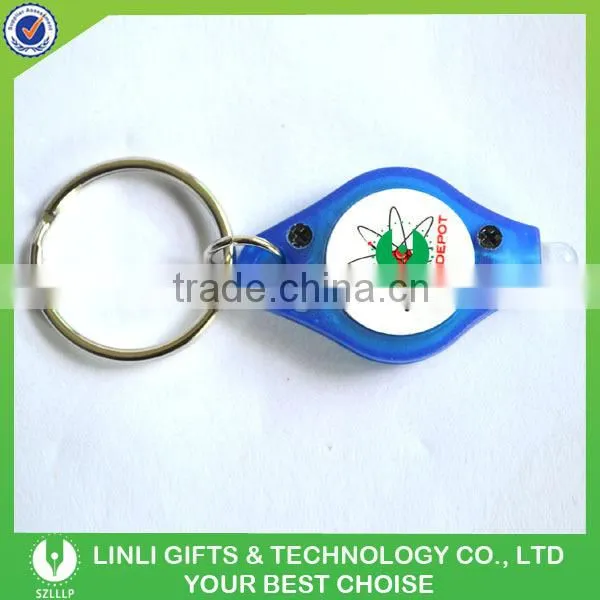 Plastic Led Cheap Custom Keychains
