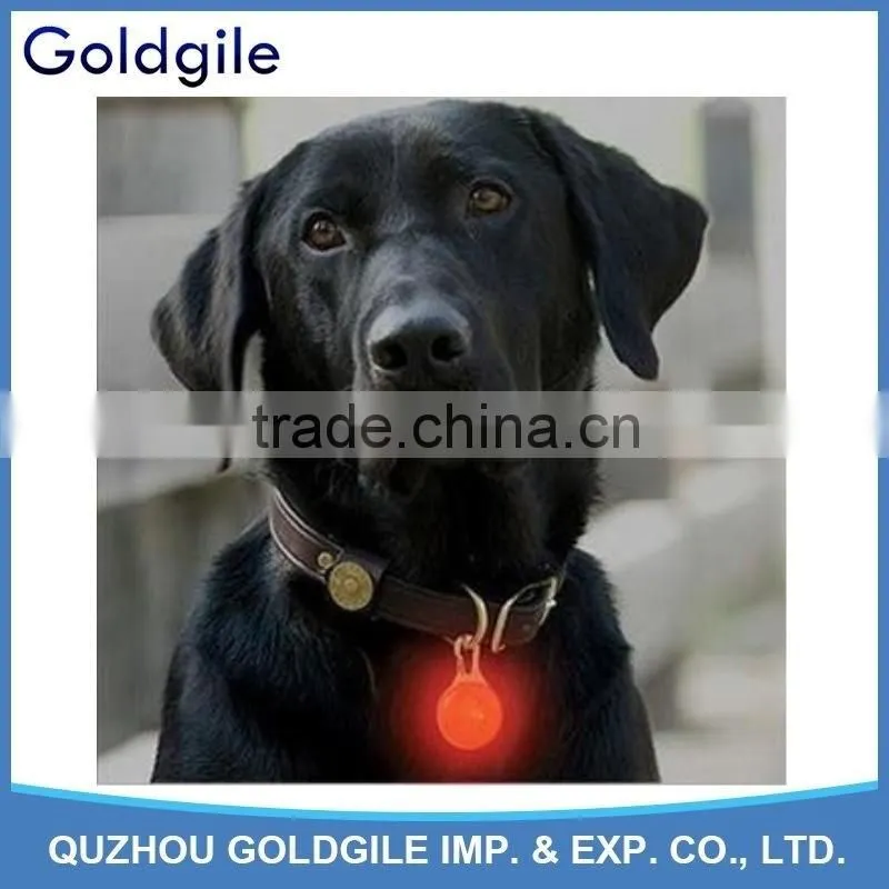 LED flash pet collar