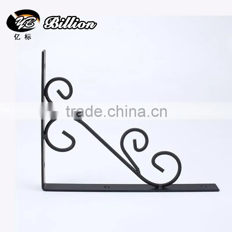 High quailty Heavy duty L bracket metal shelf bracket iron wall brackets