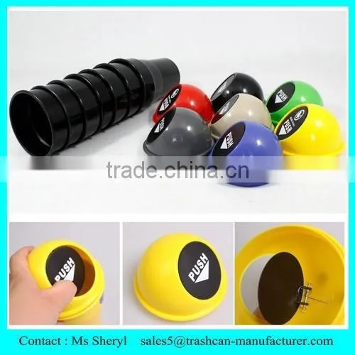 Plastic car trash mini bin
