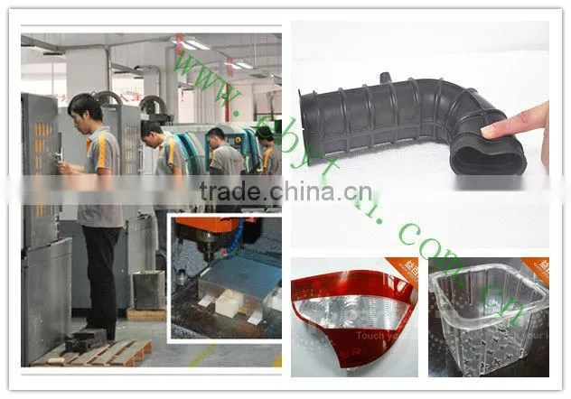 silicone rubber auto vent-pipe rapid vacuum casting