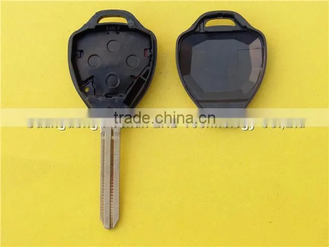 Uncut TOY43 blade 4 buttons replacement key shell fob for Toyota MODEL 12BCM-01