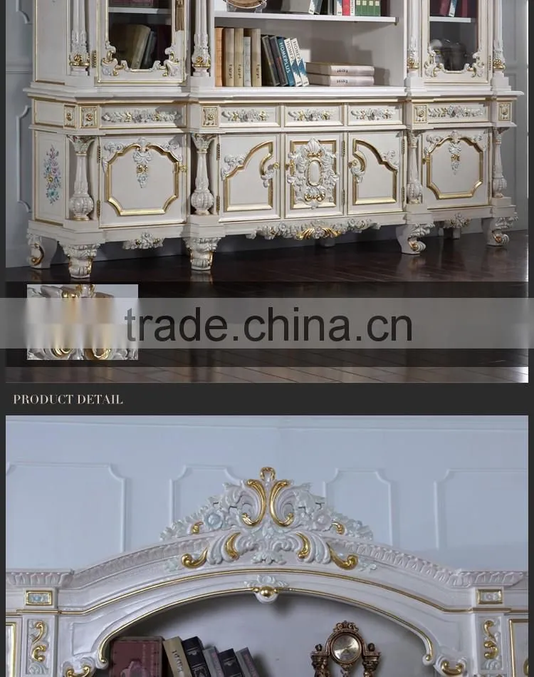 French style furniture-French home office furniture bookcase