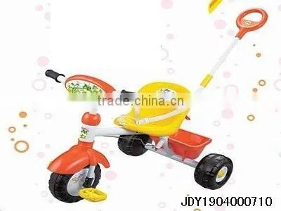 baby tricycle with hands push function