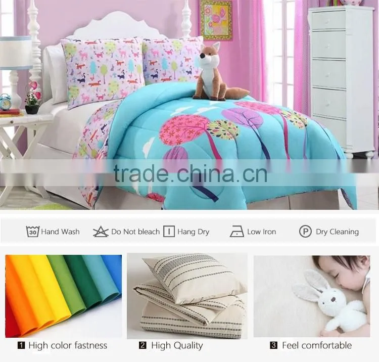 king size 8pcs printed comforter set