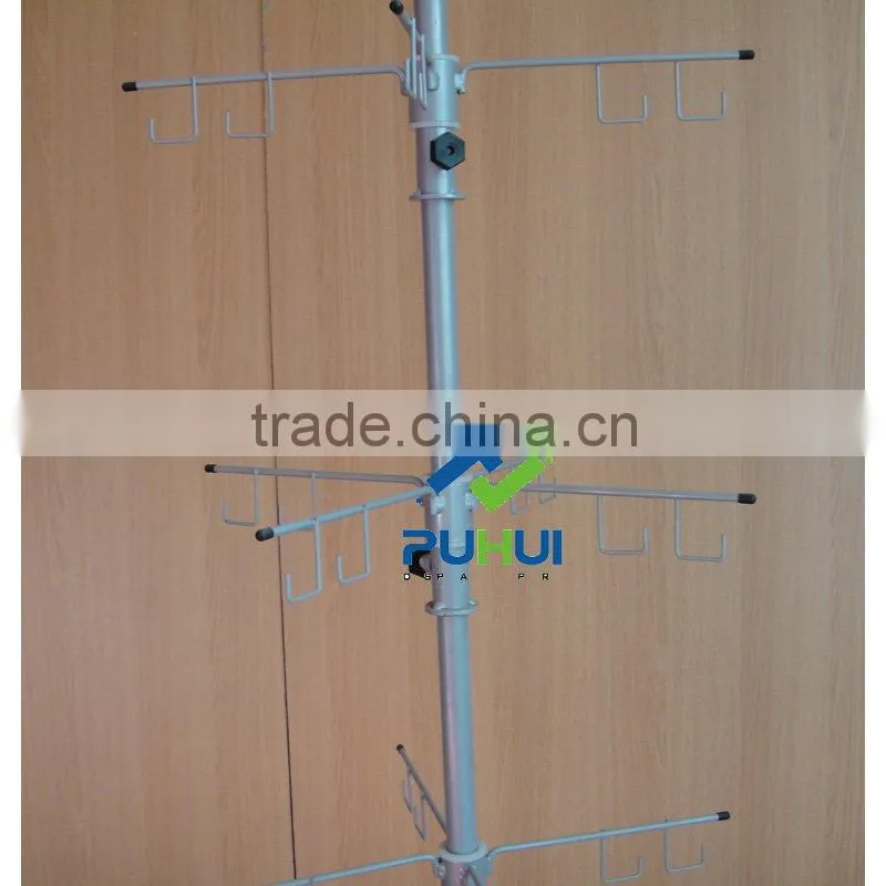 wire spinning bag display rack
