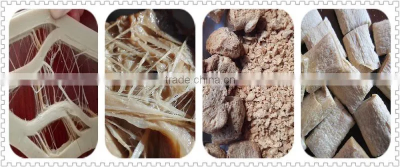 Vegetable Protein Food Production Machine/Fiber Soya Protein Production Line