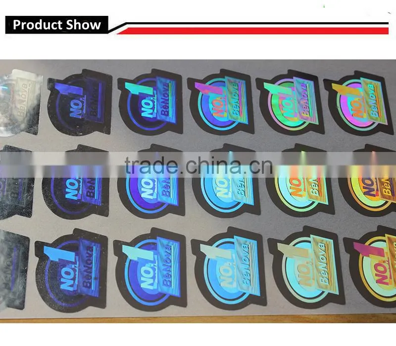 PET Hologram VOID sticker waranty hologram stickers in sheet