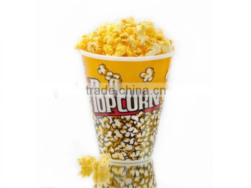 32oz disposable paper popcorn cup container
