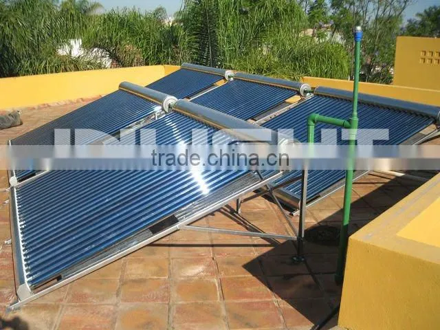 Double side evacuated tube solar collector