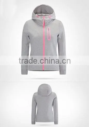 Custom women knitted sports jacket