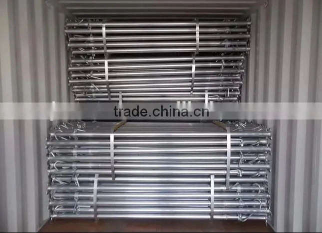 Q235/345 painted/galvanized scaffolding steel prop