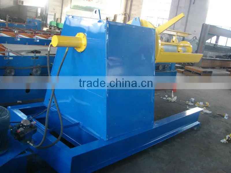 Uncoiler roll forming machinery