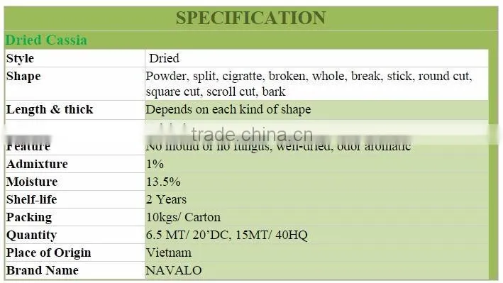 high quality cinnamon powder exporting