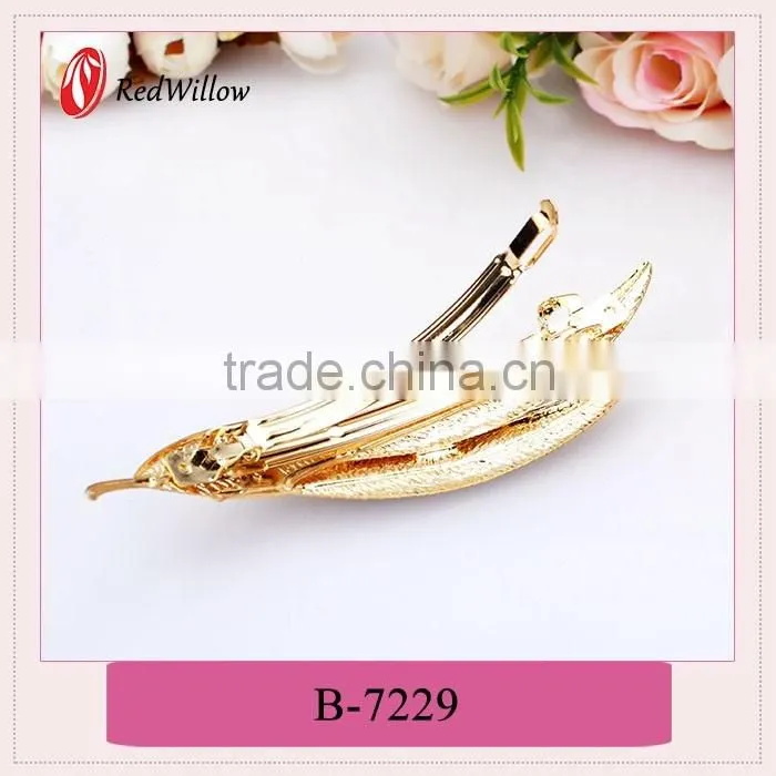 2016 New design low price hairpin barrette for girls,wavy hair,hairband for women in party