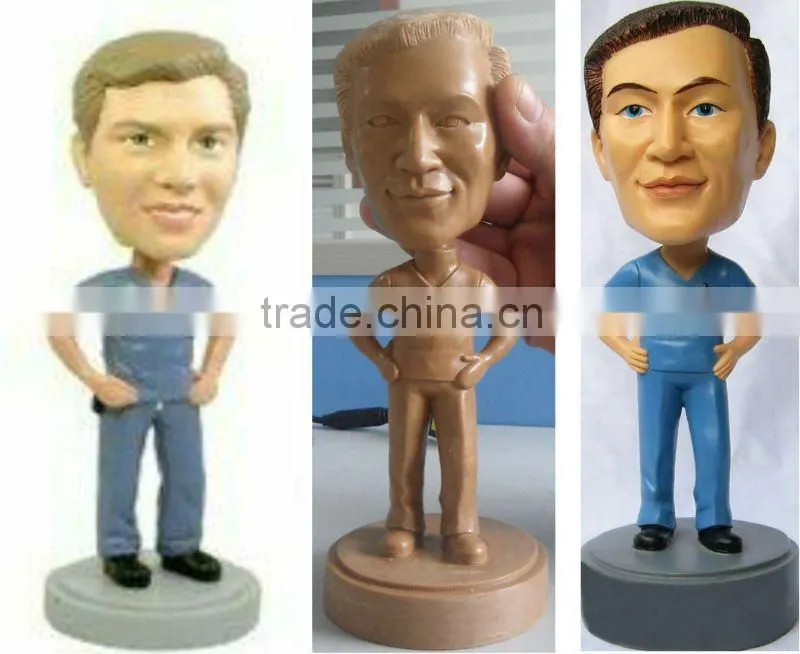 resin bobble head doll
