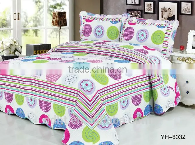 Colorful Suger-loaf Patchwork Bedding Sets / Patchwork Quilts
