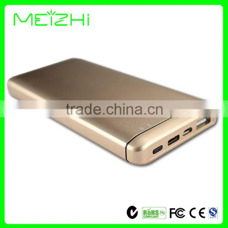 Qualcomm QC2.0 power bank for Samsung S6,Note 4,HTC Xiaomi Mi4 Quick charge 2.0