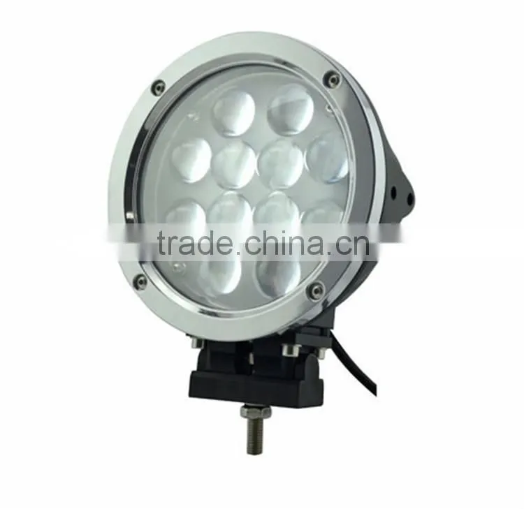 New Auto Spare Parts 60W Led Work Light, 7" Round 4D 60W Led Work Light