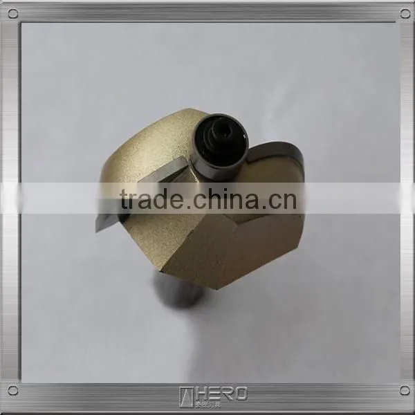 Micro grain carbide cove router Bit