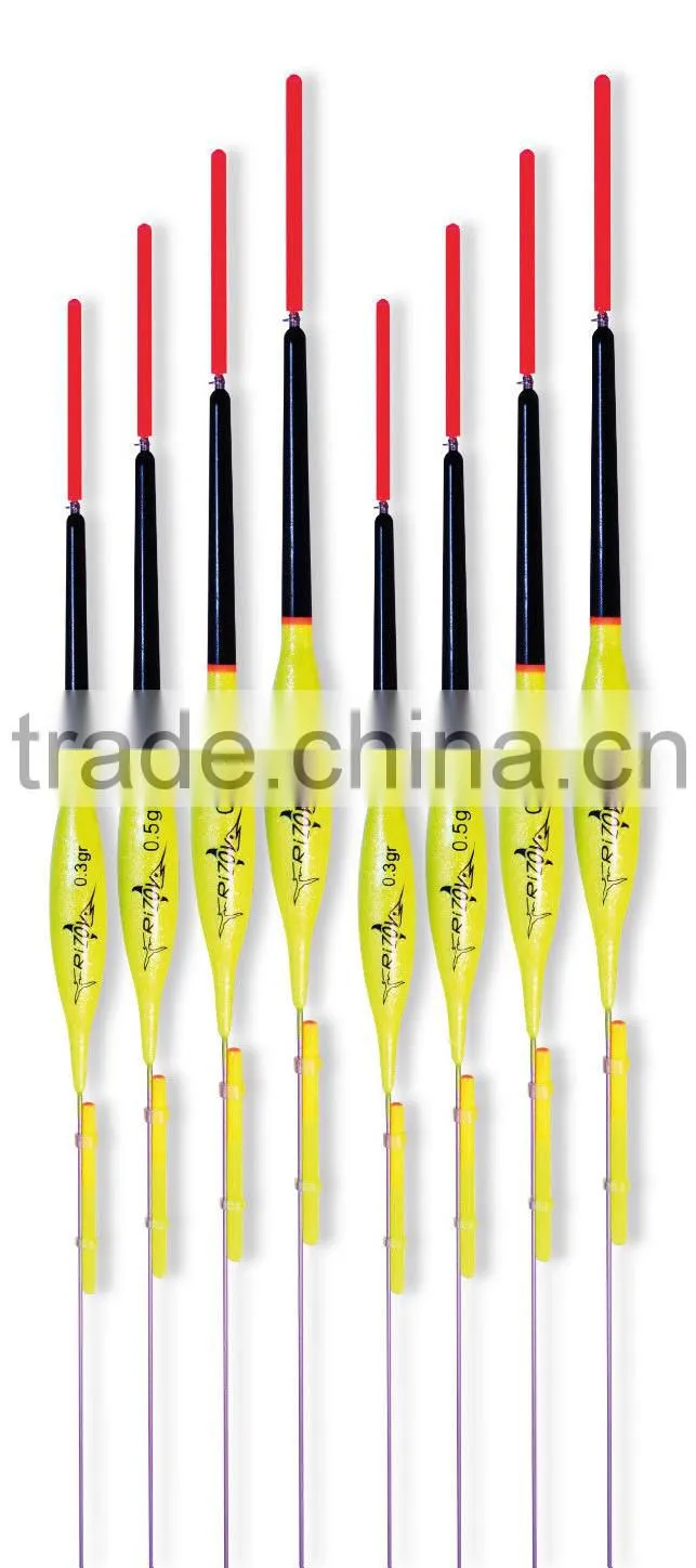 wood bobbers in line float