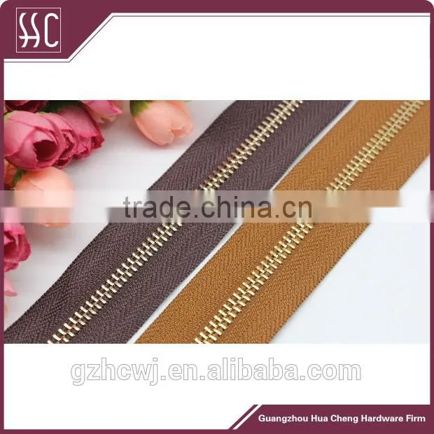 high quality zipper, various color zipper cloth, Guangzhou zipper factory