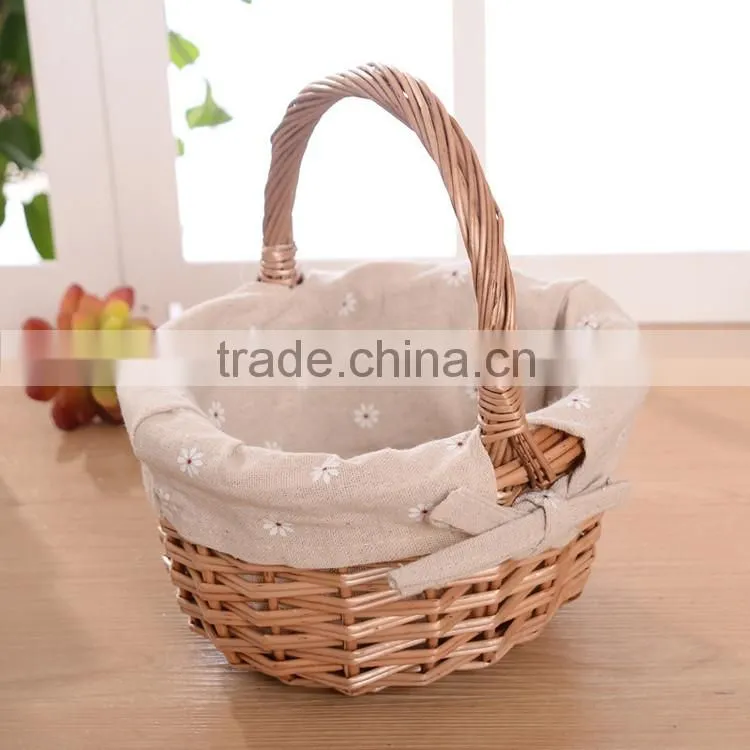 Made from autumn willow beautifully crafted wicker storage basket