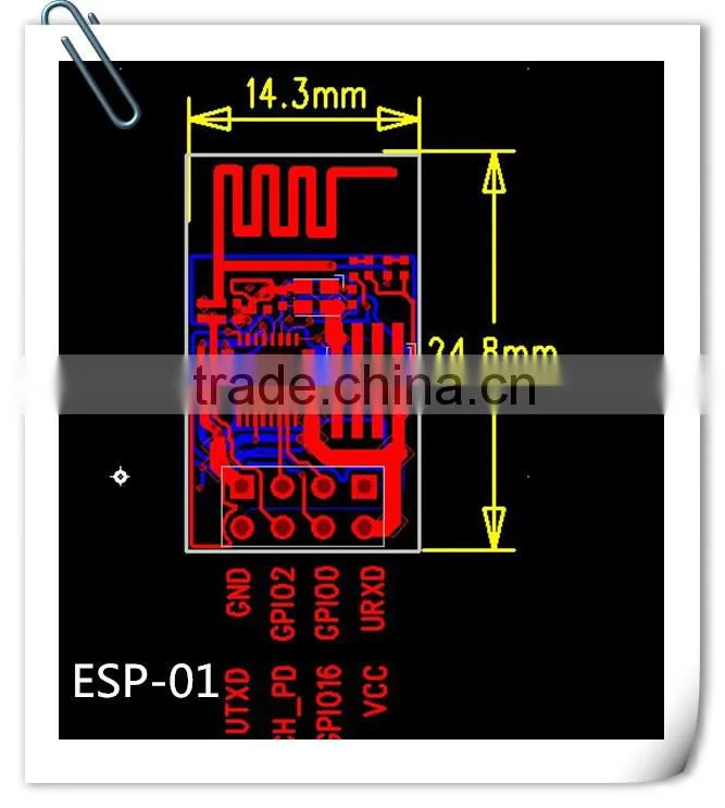 ESP8266 serial WIFI wireless module wireless transceiver through walls Wang F307