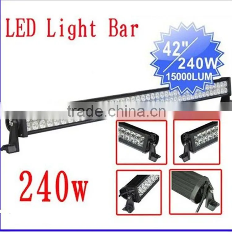 car led work light bar two rows led light bar