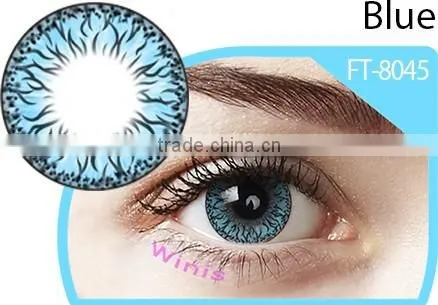 New 17mm 1 year big diameter made in korea Lucille Ivy cheap contact lenses from china