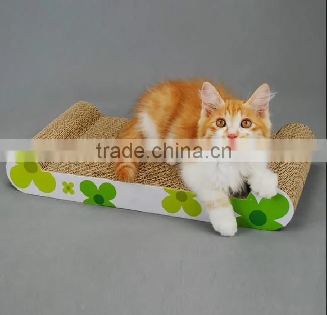 Fashionable Paper Pet Cat Toy Cardboard Cat Scratcher