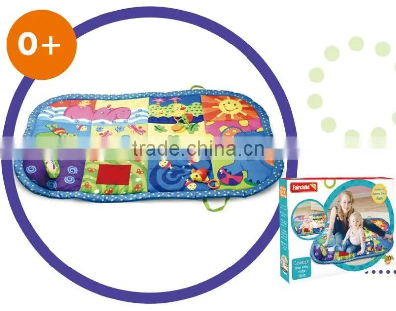 wholesale cheap baby play mats carpet non toxic material with baby rattle toys 2016 new design shantou factory
