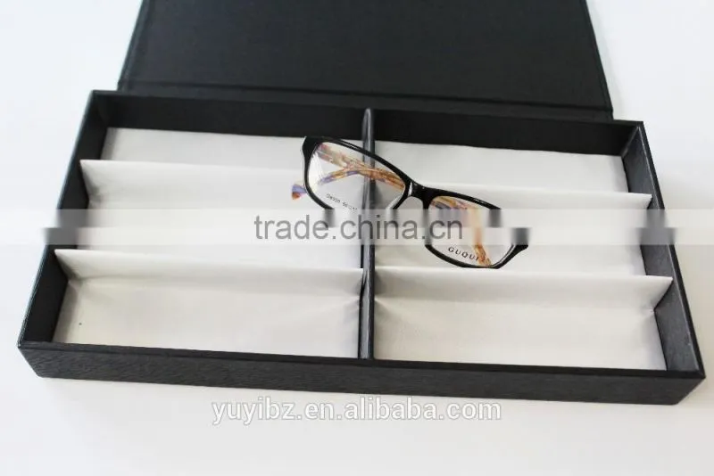 leather eyeglasses box exported display sunglasses storage box cardboard