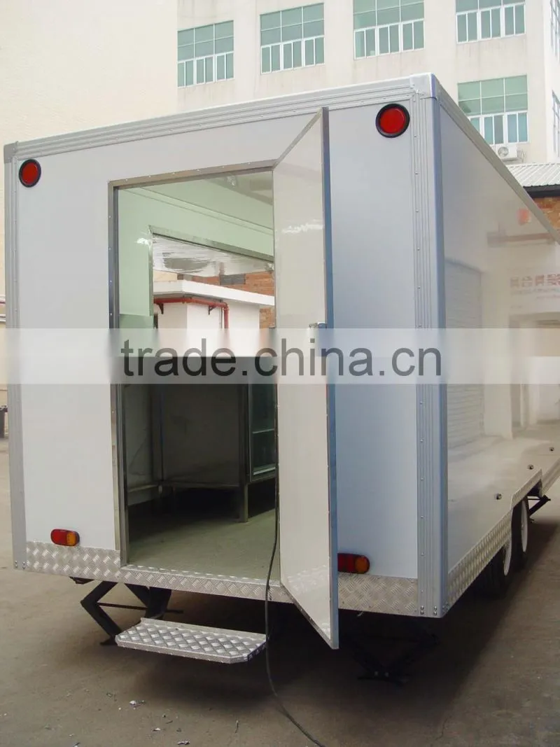 military mobile fast food camp kitchen vending trailer kiosk