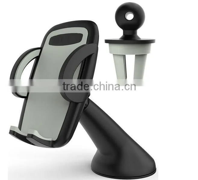 2016 Best Selling In Amazon 2 In 1 Suction Dashboard Windshield Car Mount Holder For Iphone