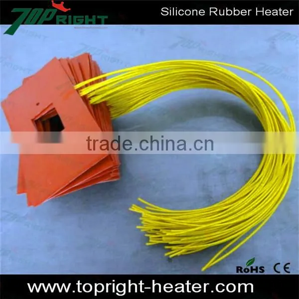 Silicone rubber heater 48v heating element silicone rubber heat pad