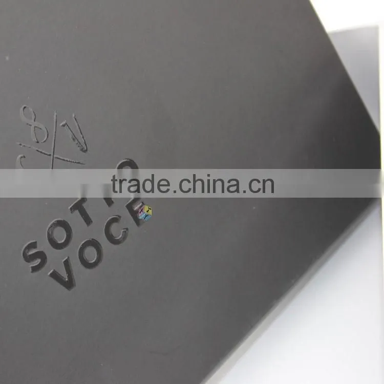 rigid logo printing paper packaging the shirt box